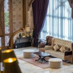 Lobby area of a hotel, office. Interior design concept
